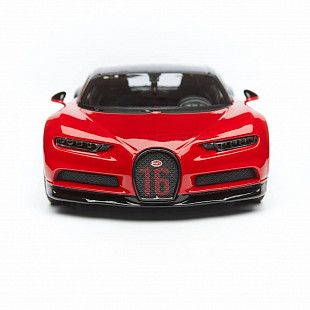 Масштабная модель автомобиля Maisto 1:24 Бугатти Широн Спорт (31524) red/black
