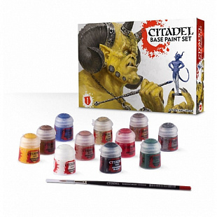 Набор красок для миниатюр Games Workshop Citadel Base Paint Set 60-22