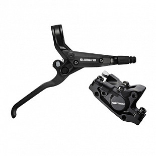 Тормоз дисковый задний Shimano m445 bl-m445(прав)/br-m447(задн) 1700мм black ZSM70188