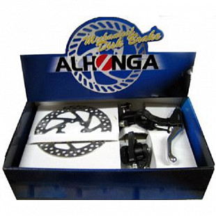 Тормоза дисковые механические Alhonga HJ-MD11+HJ-327ADV+2P передний и задний ZTB10676