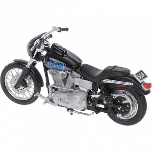 Масштабная масштабная модель мотоцикла Maisto Харли-Дэвидсон Sons of Anarchy (35024) black/silver/blue