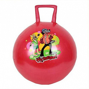 Мяч-прыгунок с рожками Simbat Toys Ну, погоди! E03-3170H