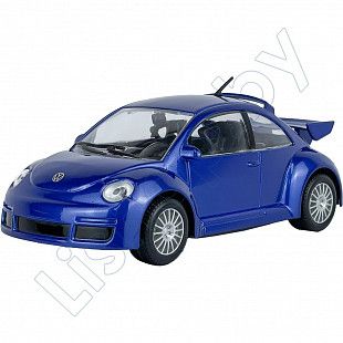 Машинка Bburago 1:24 VW New Beetle RSI (18-22125) blue