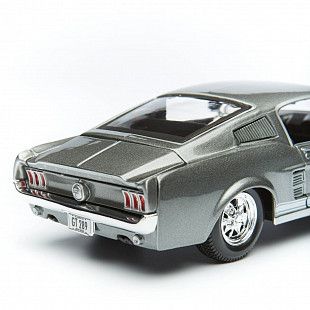 Машинка Maisto 1:24 1967 Ford Mustang GT (31260) grey
