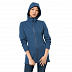 Пальто женское Jack Wolfskin Mila Hooded Jacket W ocean wave