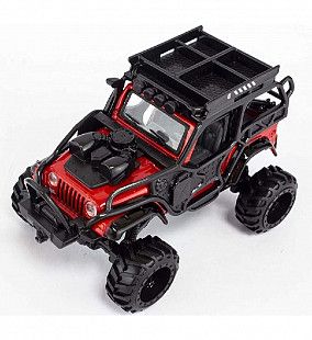 Машинка Maisto 2003 Jeep Wrangler Rubicon (21208) red