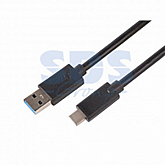 Шнур USB Rexant 3.1 type C-USB 3. 0 1 м black 18-1880