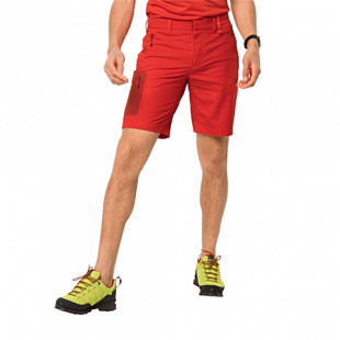 Шорты мужские Jack Wolfskin Active Track Shorts Men lava red