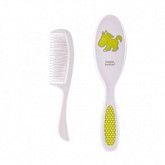 Расческа и щетка Canpol babies Мягкая (2/417) green