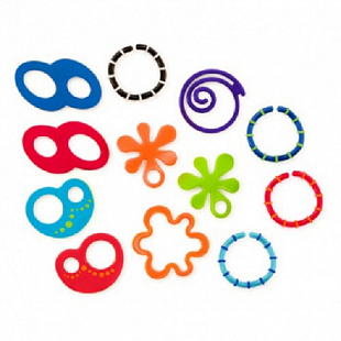 Набор прорезывателей O-Ball Забавные колечки 81506