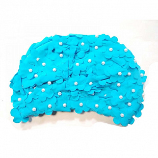 Шапочка для плавания Zez Sport BZ-Z turquoise