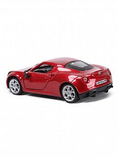Машинка Bburago 1:32 Alfa Romeo 4C (18-43037) red