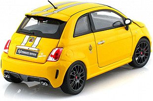 Коллекционная машина Bburago Fiat Abarth 695 Tributo Ferrari (18-21070) yellow