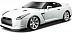 Коллекционная модель Bburago 1:18 Nissan GT-R (18-12079) white