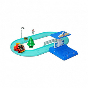 Набор Robocar Poli маленький трек с Умной машинкой Рой 83272