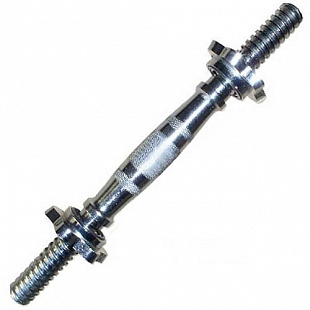 Гриф для гантели Атлант анатомический L=310 мм