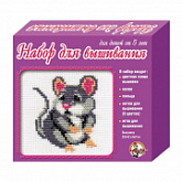 Набор для творчества Десятое Королевство Вышивка Мышонок 00388