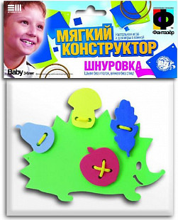 Творческий набор Fantazer 67763 Шнуровка «Ежик» 103031