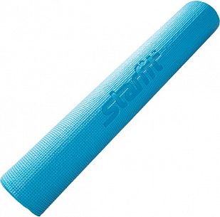 Гимнастический коврик для йоги, фитнеса с рисунком Starfit FM-102 PVC blue (173x61x0,5)