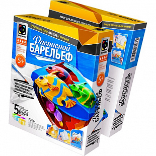 Творческий набор Fantazer 67763 Расписной барельеф «Рыбы-попугаи» 987006