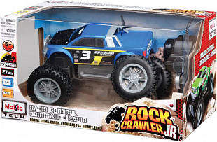 Радиоуправляемая машина Maisto Rock Crawler Jr blue 81162