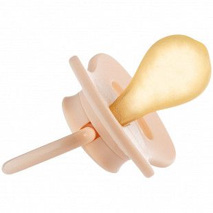 Пустышка Canpol babies Nude Латексная Круглая 6-18 мес. (23/224_cre) cream