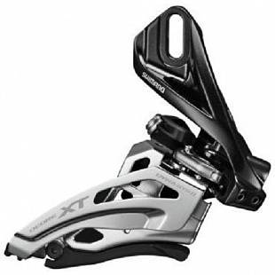Переключатель передний Shimano XT M8020-D, direct mount, side-swing, 3X11, верхняя тяга, IFDM8000D6