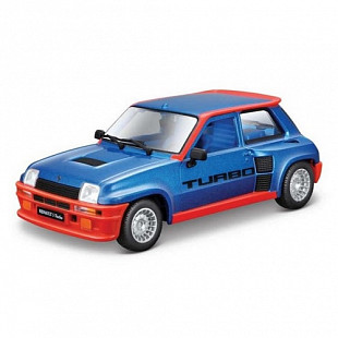 Коллекционная машина Bburago Renault 5 Turbo 1982 (18-21088) в асс.