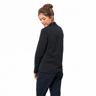 Джемпер женский Jack Wolfskin Modesto Jacket Women black