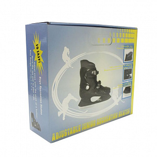 Раздвижные коньки Ice Skates S1738 Black