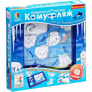 Настольная игра Bondibon Северный Полюс Камуфляж ВВ0516