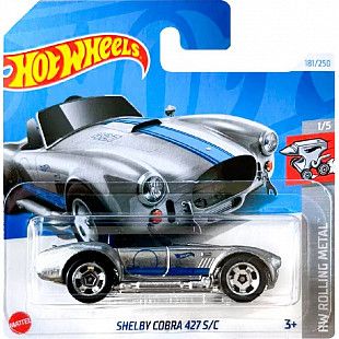 Машинка Hot Wheels Базовой коллекции Shelby Cobra 247 S/C 181/250 (5785 HTB53)