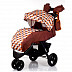 Коляска BabyHit Voyage Air brown/orange