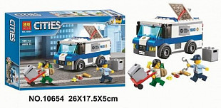 Конструктор Bela Cities Инкассаторская Машина 10654