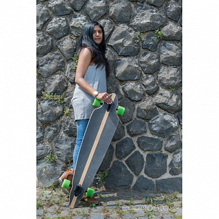 Лонгборд Hudora Rockpile Carving Slalom Freeride Beige