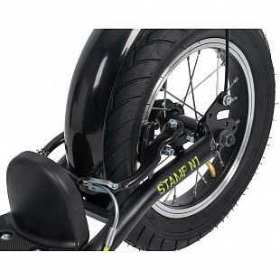 Самокат внедорожный Novatrack Stamp N1 City Line 16" (16STAMPN1CL.BK20) black