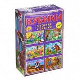 Кубики пластиковые В гостях у сказки 6 шт К06-9741