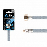 Подводка гибкая для воды Av Engineering nylon Lt иголка м10 короткая - гайка 1/2 40 см AVE21140