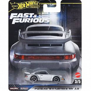 Машинка Hot Wheels Premium Porsche 911 Carrera RS 3.8 (HNW46 JBM03)