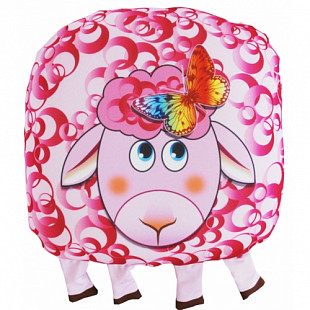 Мягкая игрушка Мнушки Овечка с бабочкой 02 Аи29ове05