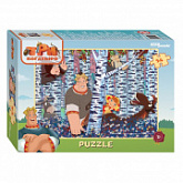 Мозаика Step Puzzle Mельница Три богатыря 71162