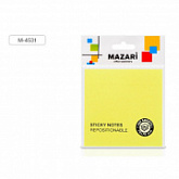 Бумага для заметок Mazari М-4532 yellow