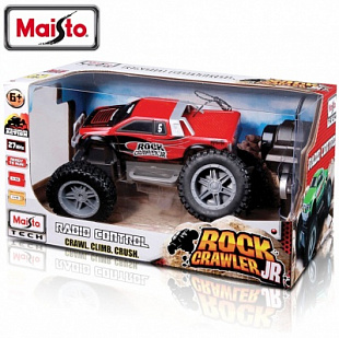 Радиоуправляемая машина Maisto Rock Crawler Jr red 81162