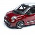 Машинка Bburago Fiat 500L (18-22126) red