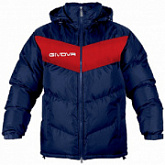 Зимняя спортивная куртка Givova Podio G009 blue/red