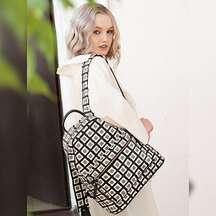 Рюкзак городской Ors Oro ORS-0108 /6 squares/black/white/grey