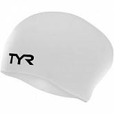Шапочка для плавания Long Hair Wrinkle-Free Silicone Junior Cap LCSJRL/100 White