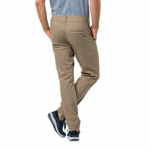 Брюки мужские Jack Wolfskin Blue Lake Cuffed Pants M sand dune