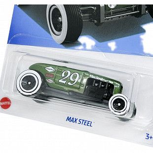 Машинка Hot Wheels Базовой коллекции Max Steel 19/250 (5785 HTD61) mainline 2024