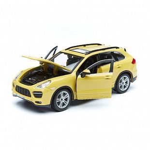 Машинка Bburago 1:24 Porsche Cayenne Turbo (18-21056) mustard